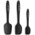 Benhaida Baking Utensils Large 22 and 28cm Stainless Steel Heat Resistant Spatulas for Cooking and Mixing Silicone Spatula