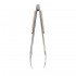 wholesale 16 inch Barbecue Clip Clamps Stainless Steel Grilling extra long kitchen bbq food Tongs with Wood Handle