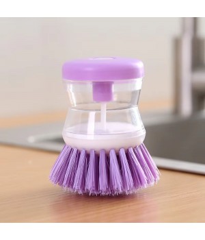 New Design Kitchen Household Wash Tools Utensils Sink Scrubber Liquid Plastic Dish Pot Cleaning Brush