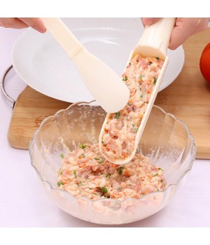 Making Artifact Household Kitchen Squeezing Fish Balls Pressing Meatballs Diy Tool Fried Meat Digging Meatball Maker