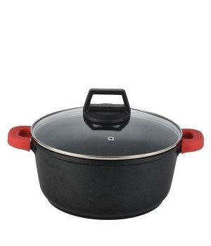 Imported kitchen utensils non stick aluminium casserole pot