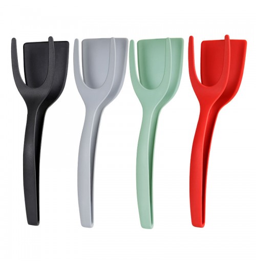 2 In 1 Grip And Flip Spatula Tong Egg Flipper Spatula Multi-purpose Non-Stick Kitchen Shovel For Bread Fish Pancake Toast 2 In 1 Grip And Flip Spatula Tong Egg Flipper Spatula Multi-purpose Non-Stick Kitchen Shovel For Bread Fish Pancake Toast
