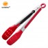 Wholesale Prices Kitchen Bread Plastic Cookware Wooden Handle Silicone Turner Spatula Tongs